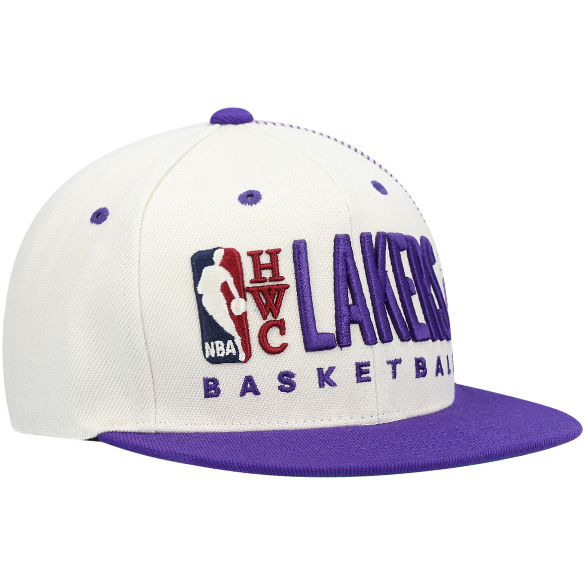 Mens MITCHELL & NESS NBA TEAM BASKETBALL BIG FACE HWC LAKERS