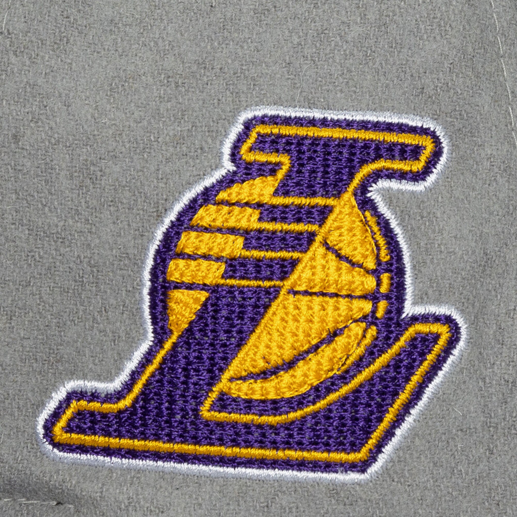 Mens Mitchell & Ness NBA MELT STITCH SNAPBACK LAKERS