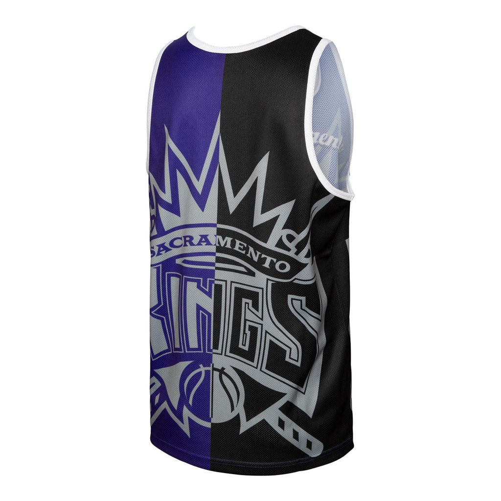 MENS MITCHELL & NESS SUBLIMATED PLAYER TANK KINGS JASON WILLIAMS