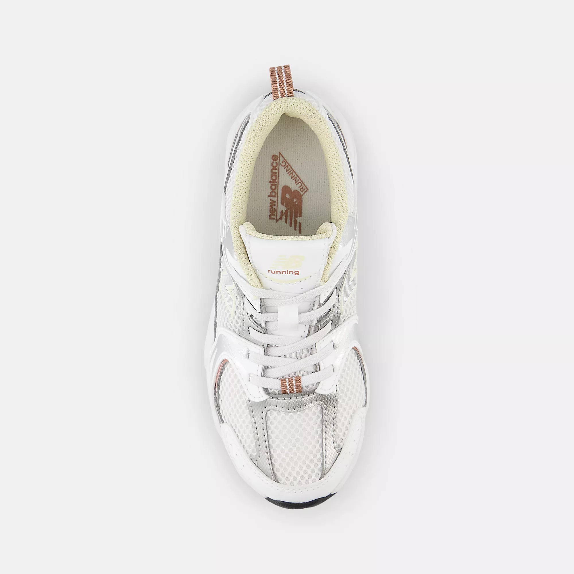 [PZ530GA] PRESCHOOL NEW BALANCE 530 BUNGEE 'WHITE BEIGE PINK' (PS)