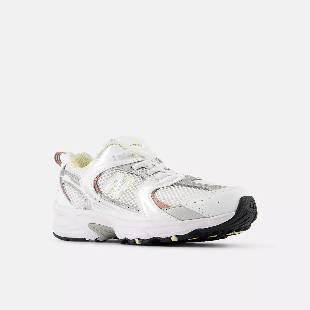 [PZ530GA] PRESCHOOL NEW BALANCE 530 BUNGEE 'WHITE BEIGE PINK' (PS)