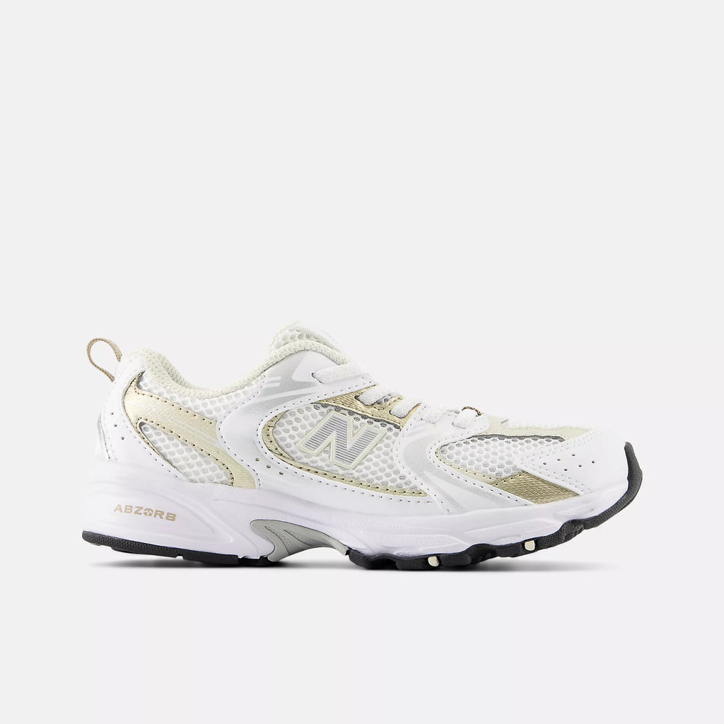 [PZ530RD] PRESCHOOL NEW BALANCE 530 'WHITE/STONEWARE' (PS)