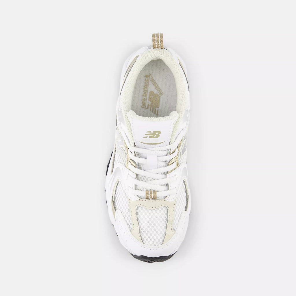 [PZ530RD] PRESCHOOL NEW BALANCE 530 'WHITE/STONEWARE' (PS)