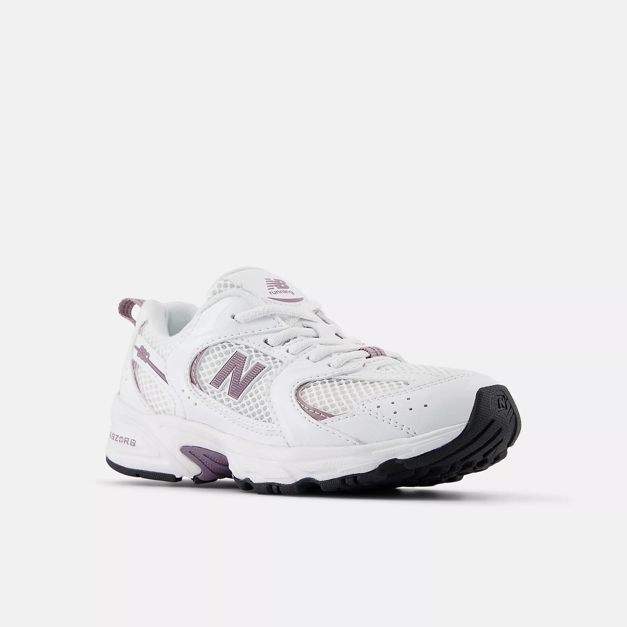 [PZ530SR] PRESCHOOL NEW BALANCE 530 'WHITE/DARK ICE WINE' (PS)