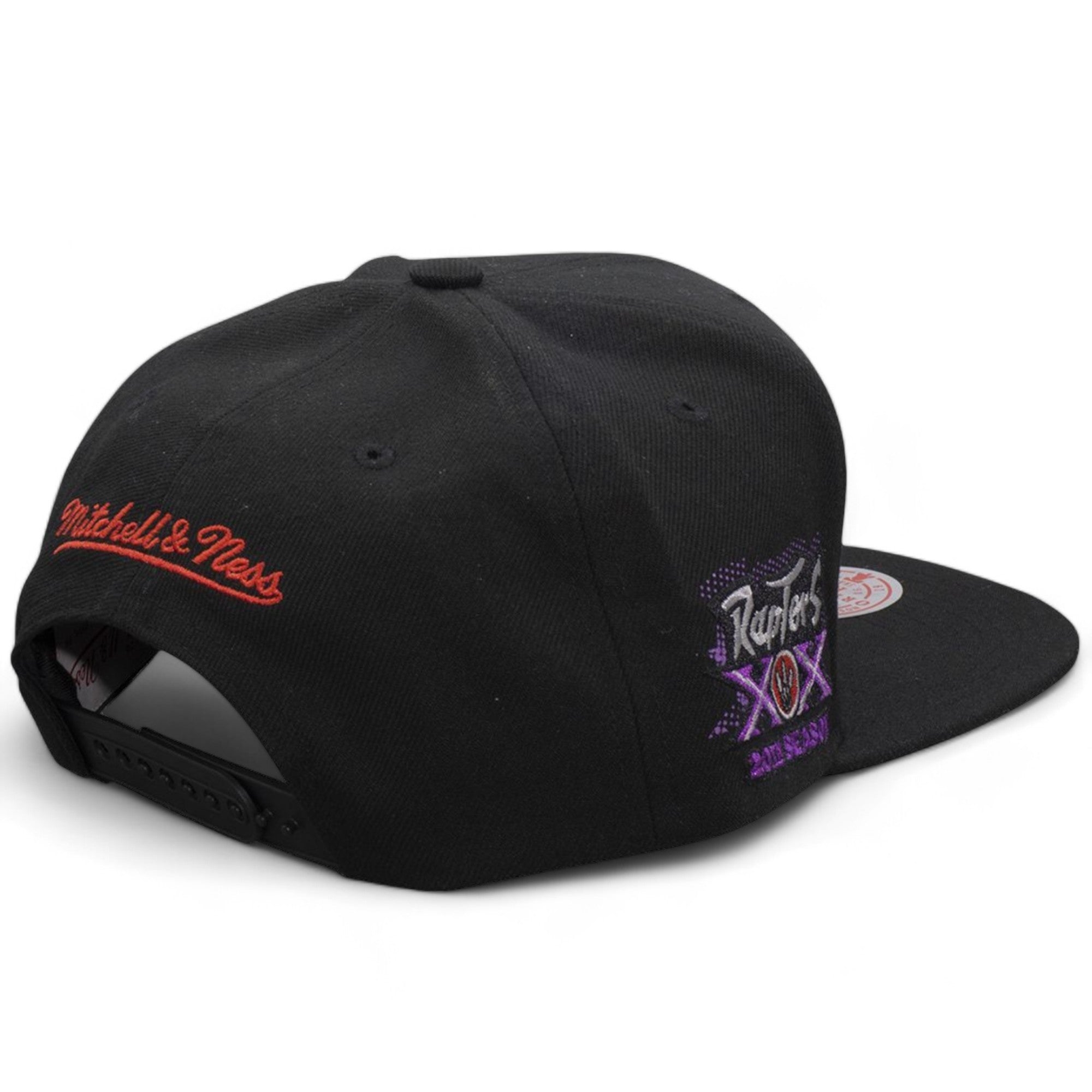 Mens MITCHELL & NESS NBA BIG FACE 7.0 SNAPBACK HWC RAPTORS