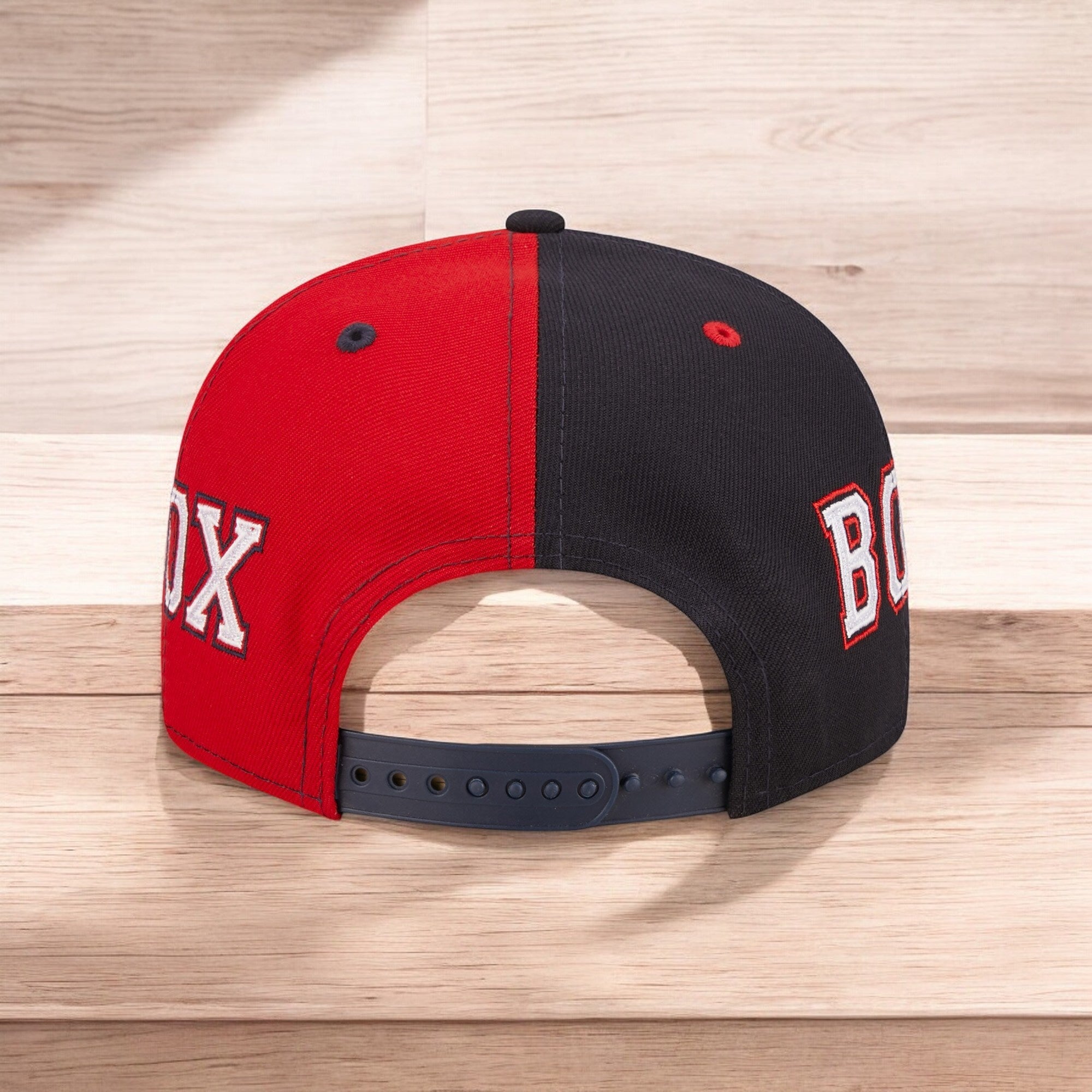 [60296594] Mens New Era MLB 950 TEAM SPLIT SNAPBACK - BOSTON RED SOX