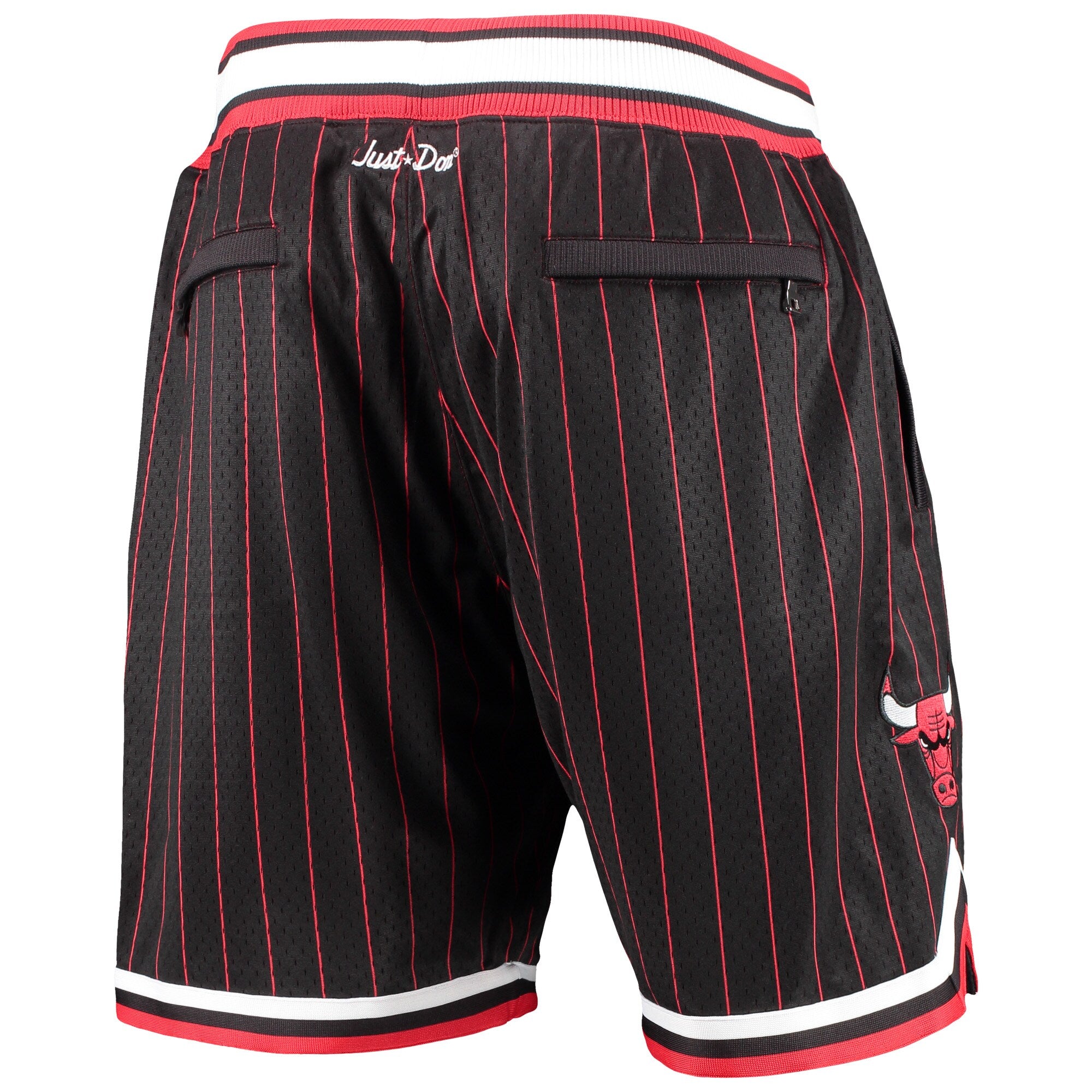 MENS MITCHELL & NESS NBA JUST DON 10TH YEAR ANNIVERSARY SHORTS BULLS 1996
