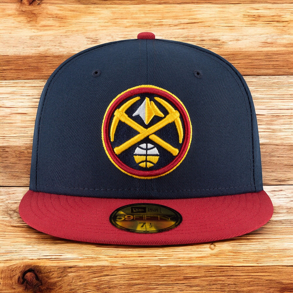 [13792640] Mens New Era NBA DENVER NUGGETS 5950 FINALS CHAMP FITTED - NAVY/RED