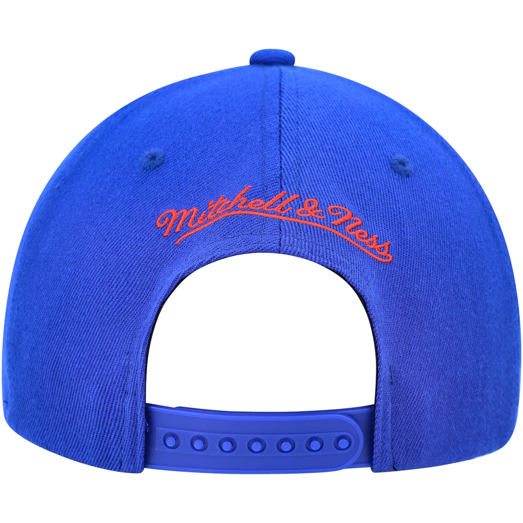 MENS MITCHELL & NESS NBA TEAM 2 TONE 2.0 STRETCH SNAPBACK NBA PISTONS
