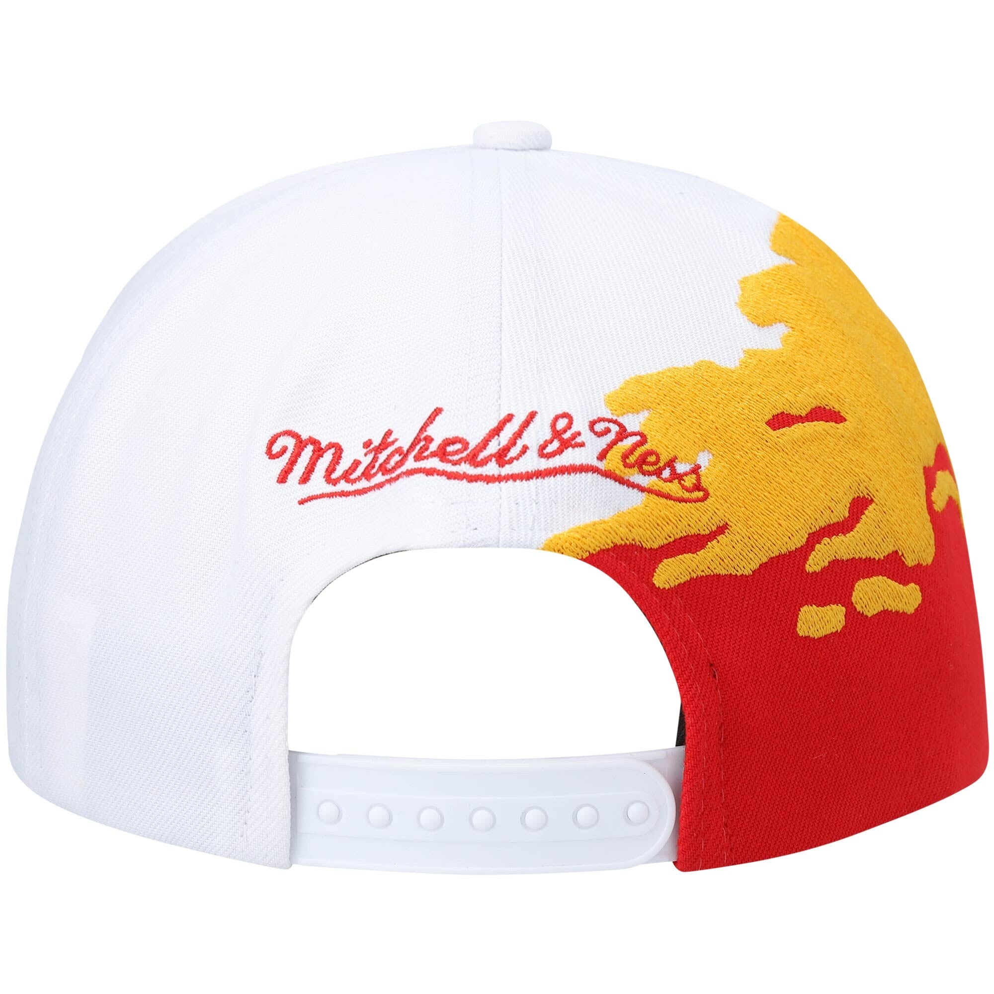 Mens MITCHELL & NESS NBA PAINTBRUSH SNAPBACK HWC ROCKETS