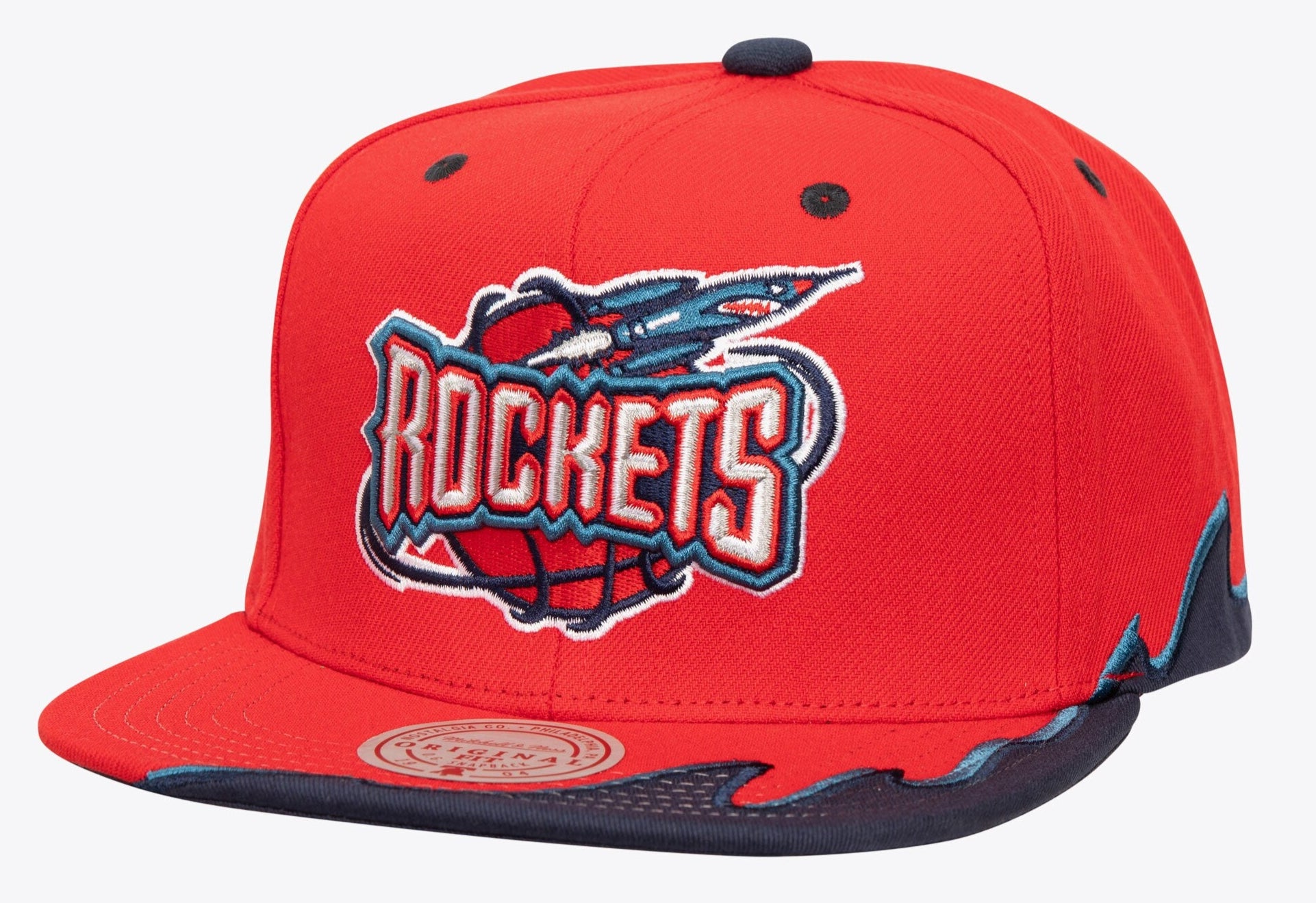 [HS8040-HRORED1] MENS MITCHELL & NESS NBA RISING TIDE SNAPBACK HWC ROCKETS