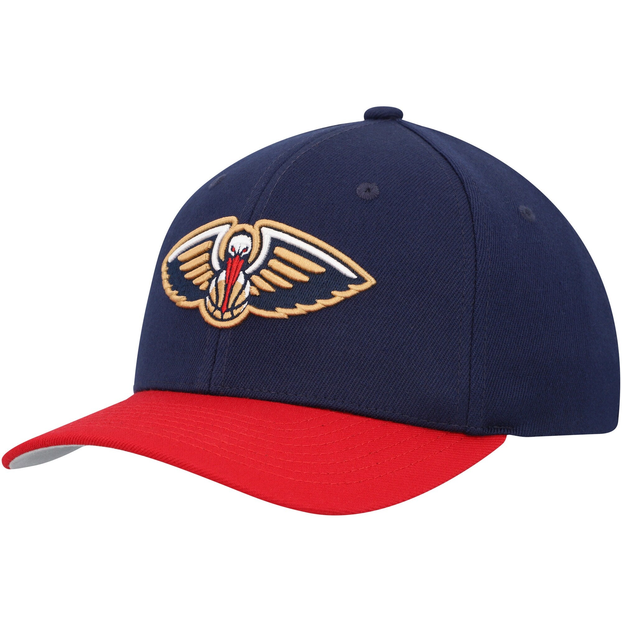 Mens Mitchell & Ness NBA TEAM 2 TONE 2.0 STRETCH SNAPBACK NBA PELICANS