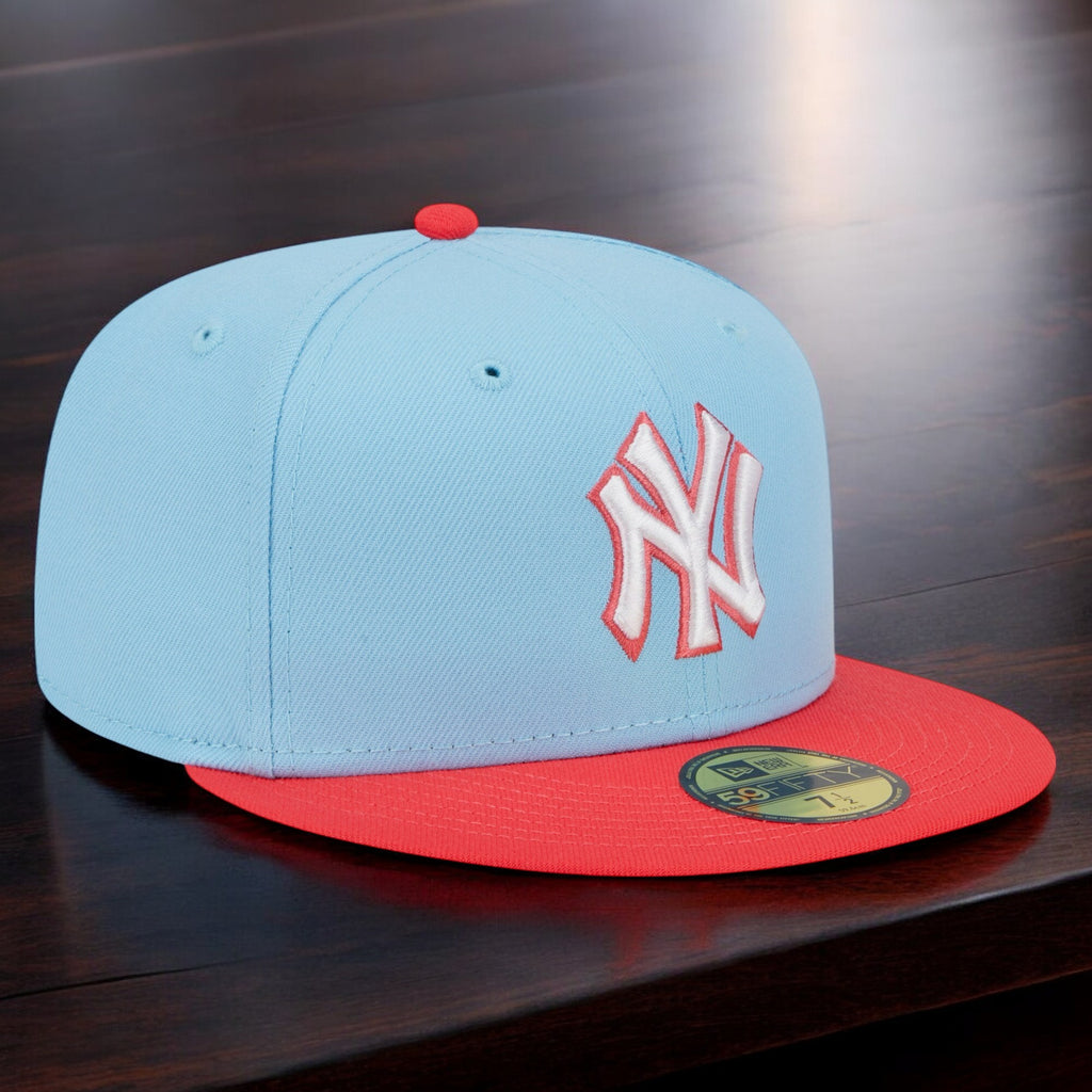 [60321707] Mens New Era MLB NY YANKEES 5950 FITTED 'COLOR PACK' - BLUE