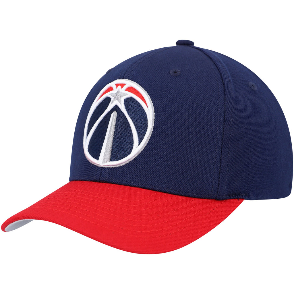 Mens Mitchell & Ness NBA TEAM 2 TONE 2.0 STRETCH SNAPBACK NBA WIZARDS