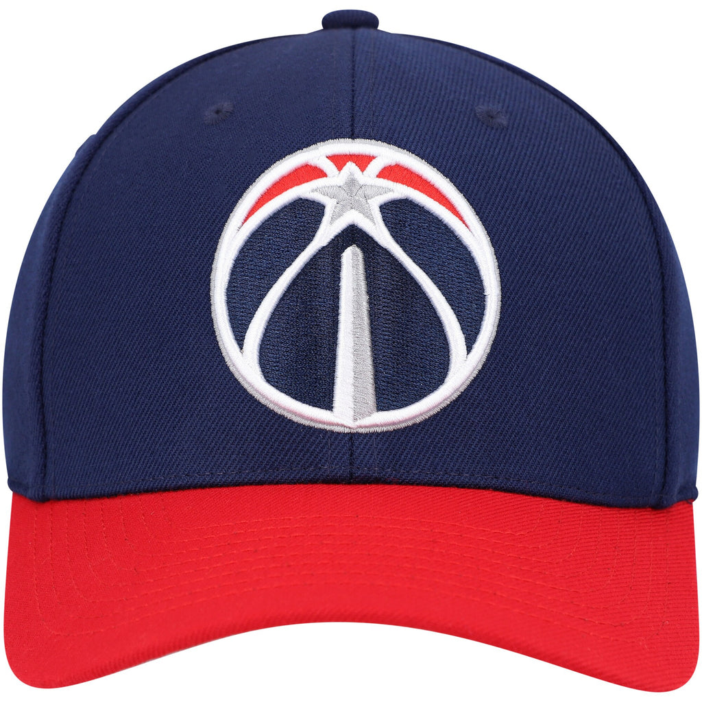 Mens Mitchell & Ness NBA TEAM 2 TONE 2.0 STRETCH SNAPBACK NBA WIZARDS