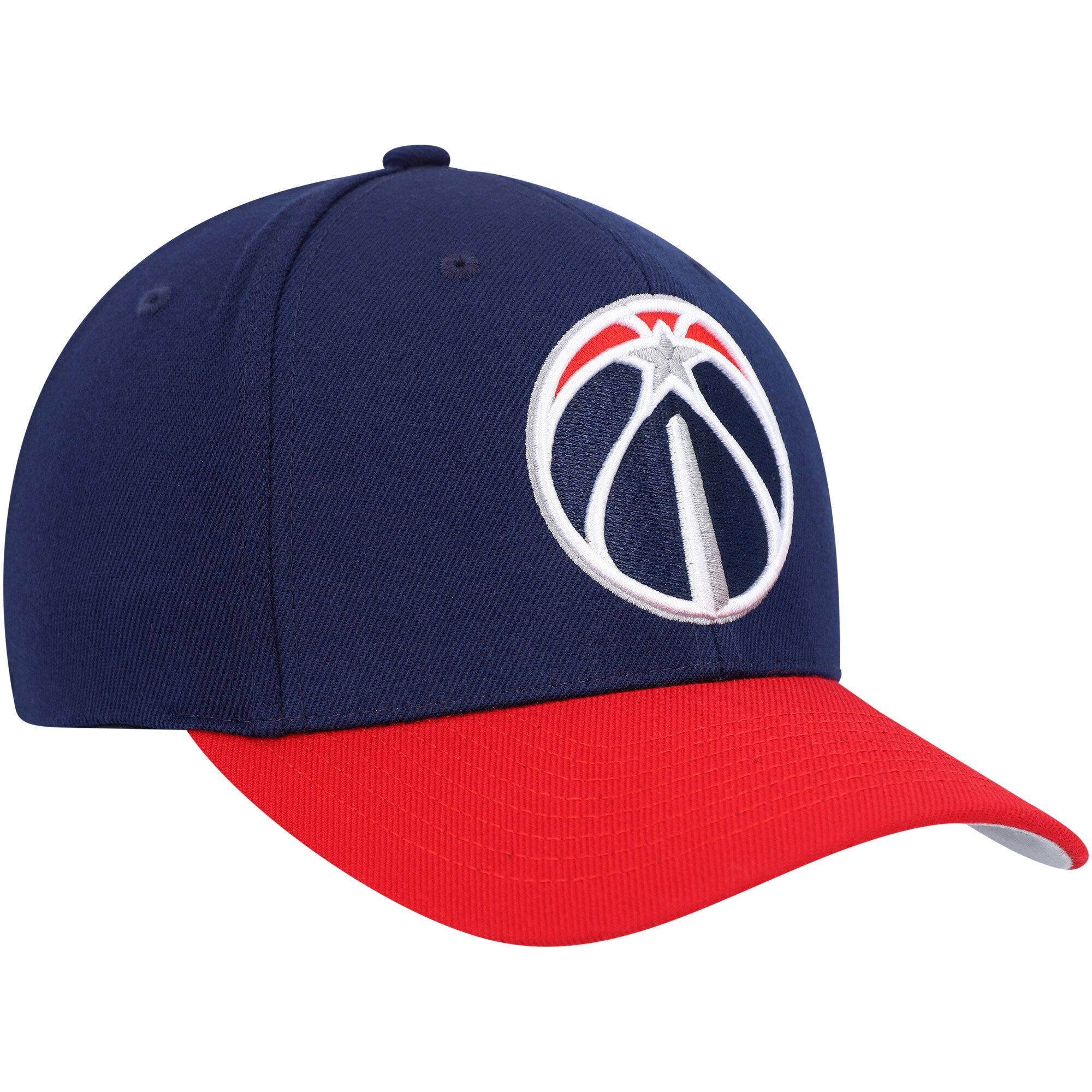 Mens Mitchell & Ness NBA TEAM 2 TONE 2.0 STRETCH SNAPBACK NBA WIZARDS