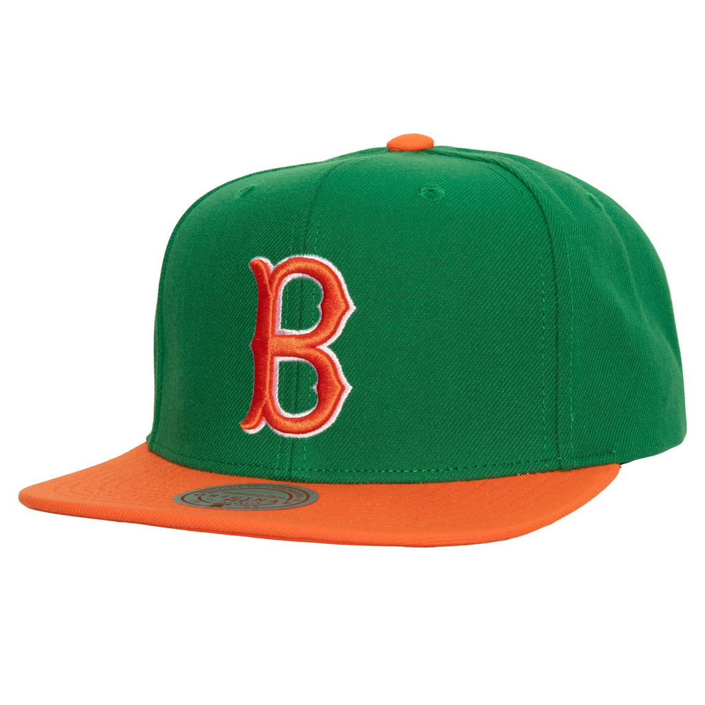MENS MITCHELL & NESS MLB HOMETOWN SNAPBACK COOP RED SOX - GREEN