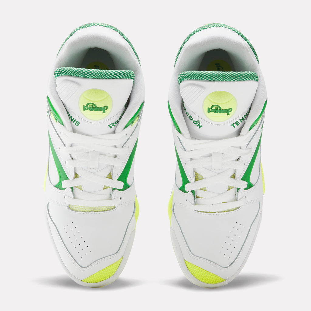 [100203282] Mens Reebok COURT VICTORY PUMP x Michael Chang Tennis Green