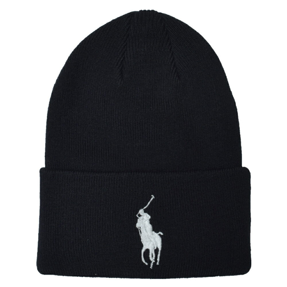 [PC0436-001] Mens Polo Ralph Lauren BIG PONY CUFF HAT