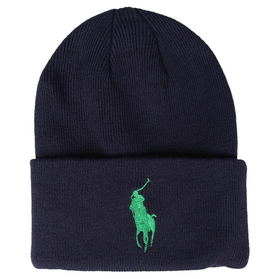[PC0436-411] Mens Polo Ralph Lauren BIG PONY CUFF HAT