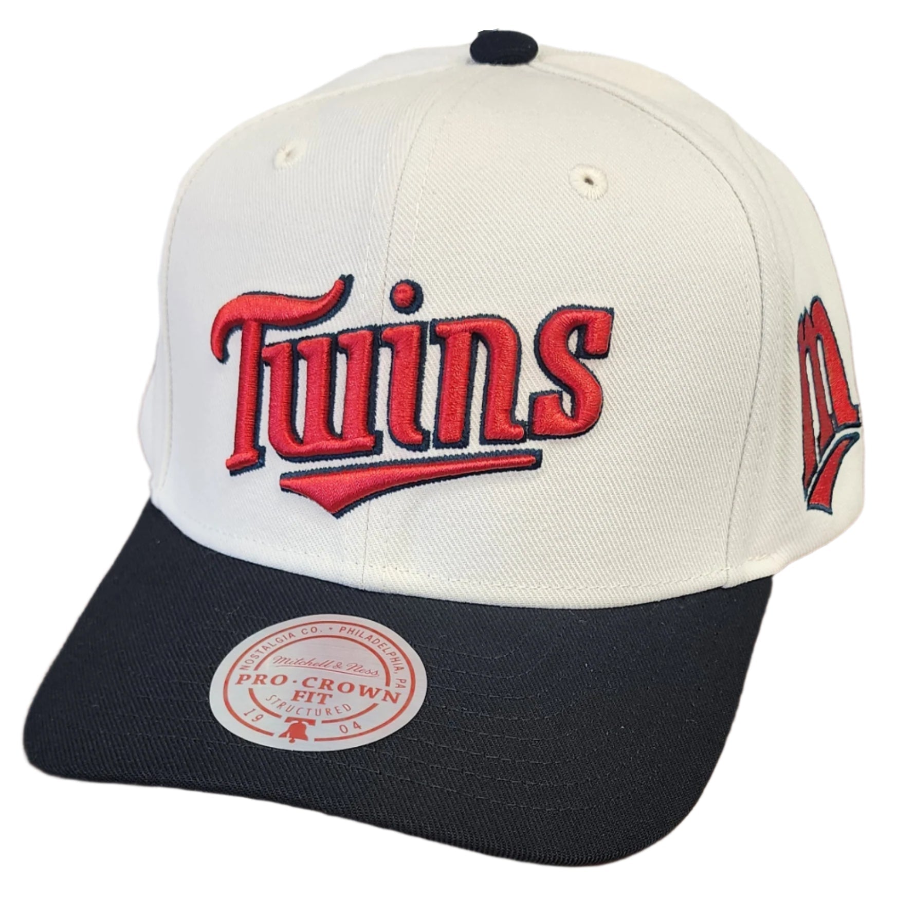 [HP11517-MTWOFWH] MENS MITCHELL & NESS MLB OFF WORD PRO SNAPBACK COOP TWINS
