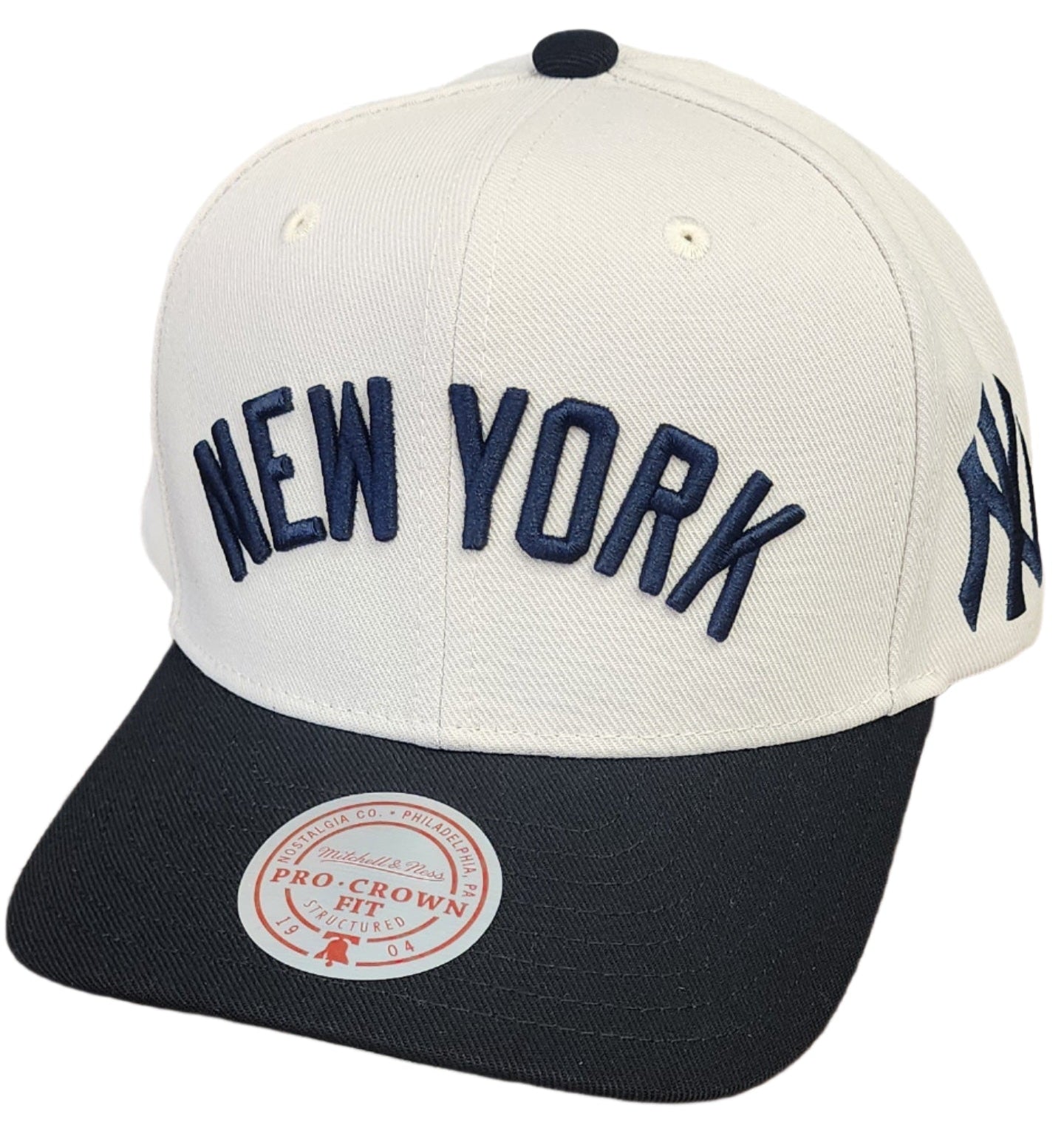 [HP11516-NYYOFWH] MENS MITCHELL & NESS MLB OFF WORD PRO SNAPBACK YANKEES