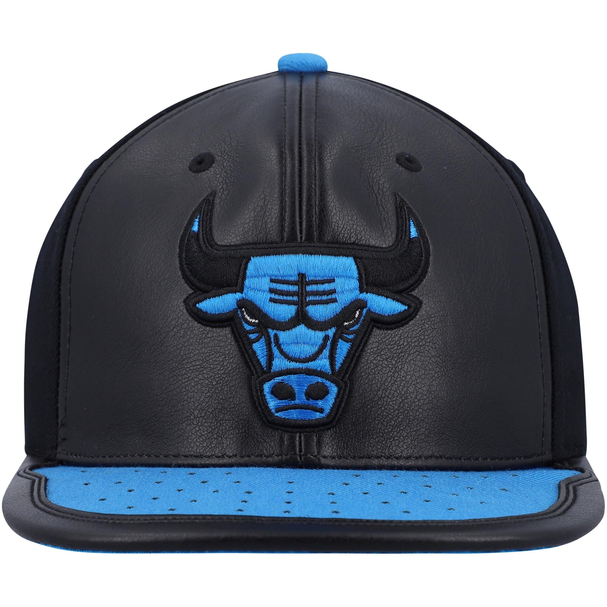 MENS MITCHELL & NESS NBA DAY ONE SNAPBACK BULLS - BLACK-ROYAL