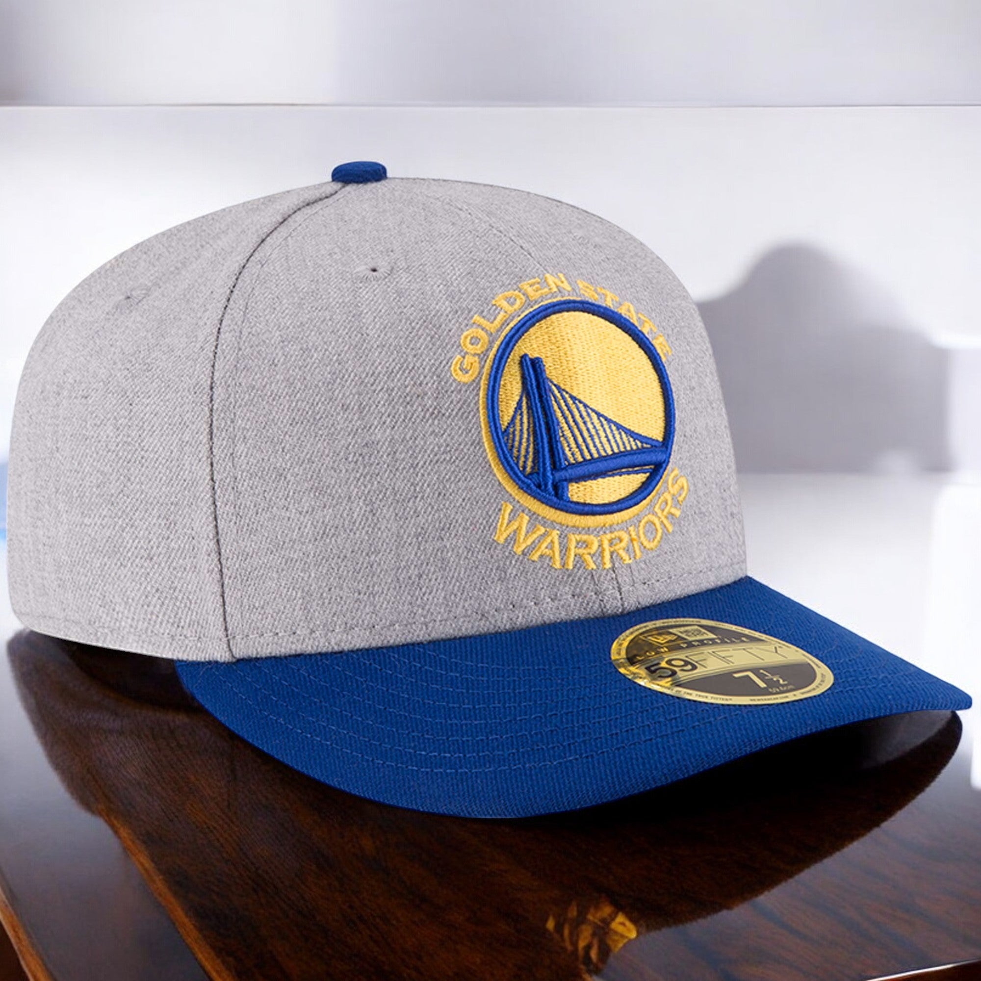 [70344197] Mens New Era NBA Low Profile Authentic 59Fifty - GS Warriors