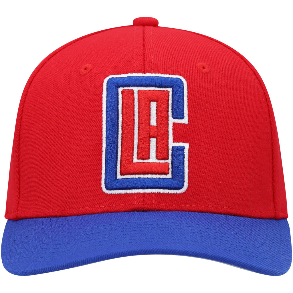 Mens Mitchell & Ness NBA TEAM 2 TONE 2.0 STRETCH SNAPBACK NBA CLIPPERS