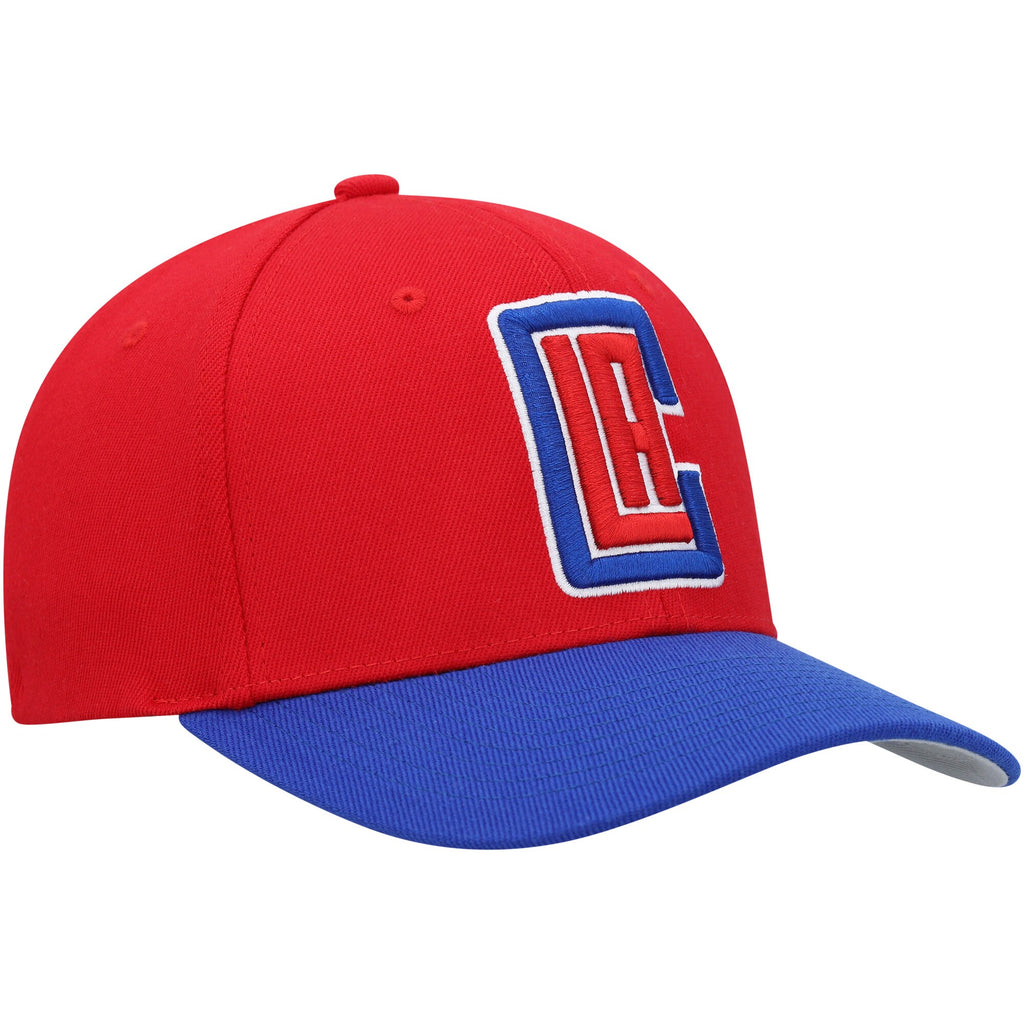 Mens Mitchell & Ness NBA TEAM 2 TONE 2.0 STRETCH SNAPBACK NBA CLIPPERS