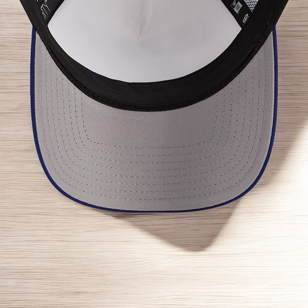 [60371909] Mens New Era MLB 940 STACKED A-FRAME TRUCKER ADJUSTABLE - LA DODGERS