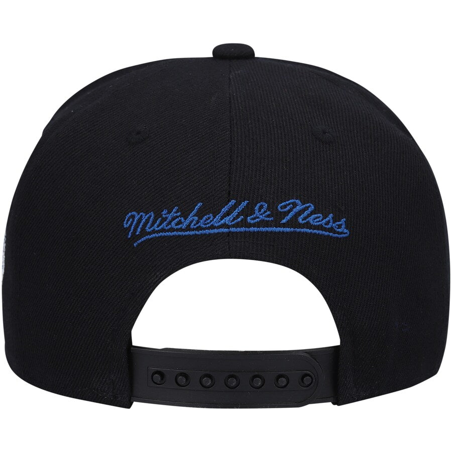 MENS MITCHELL & NESS NBA CORE BASIC SNAPBACK CLIPPERS - BLACK