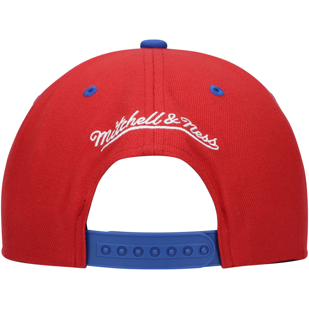 Mens Mitchell & Ness NBA TRANSCRIPT SNAPBACK HWC 76ERS
