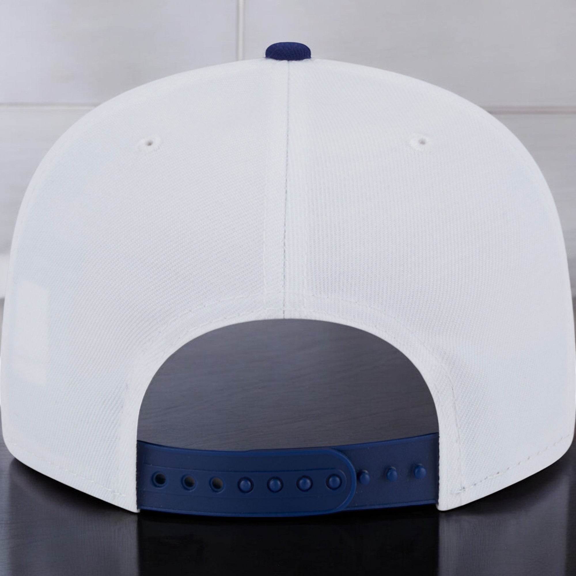 [60310269] MENS NEW ERA MLB TEXAS RANGERS 950 CREST STACK SNAPBACK - WHITE/ROYAL