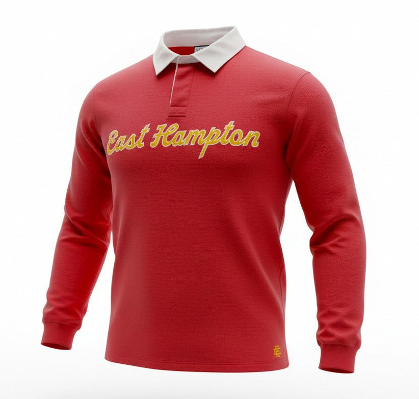 [EECO25CO82-202RDYE] MENS ERIC EMANUEL EE RUGBY EAST HAMPTONS CORE POLO