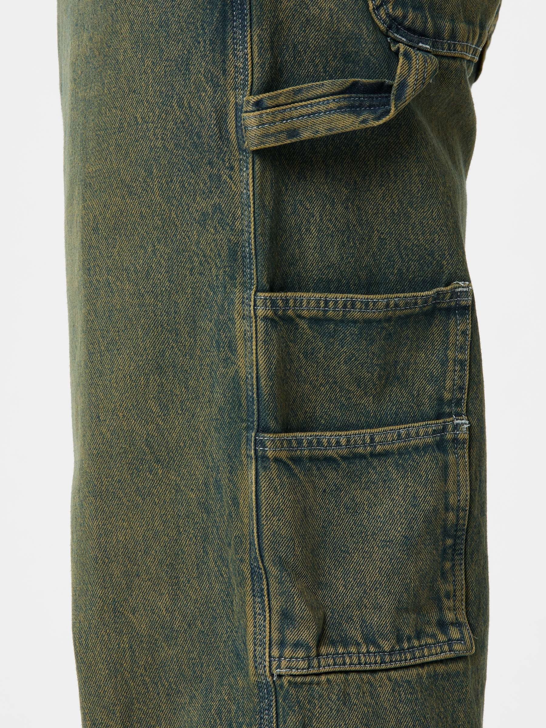 [A4Z6RK57] MENS DICKIES CARPENTER DENIM TROUSERS LOOSE FIT