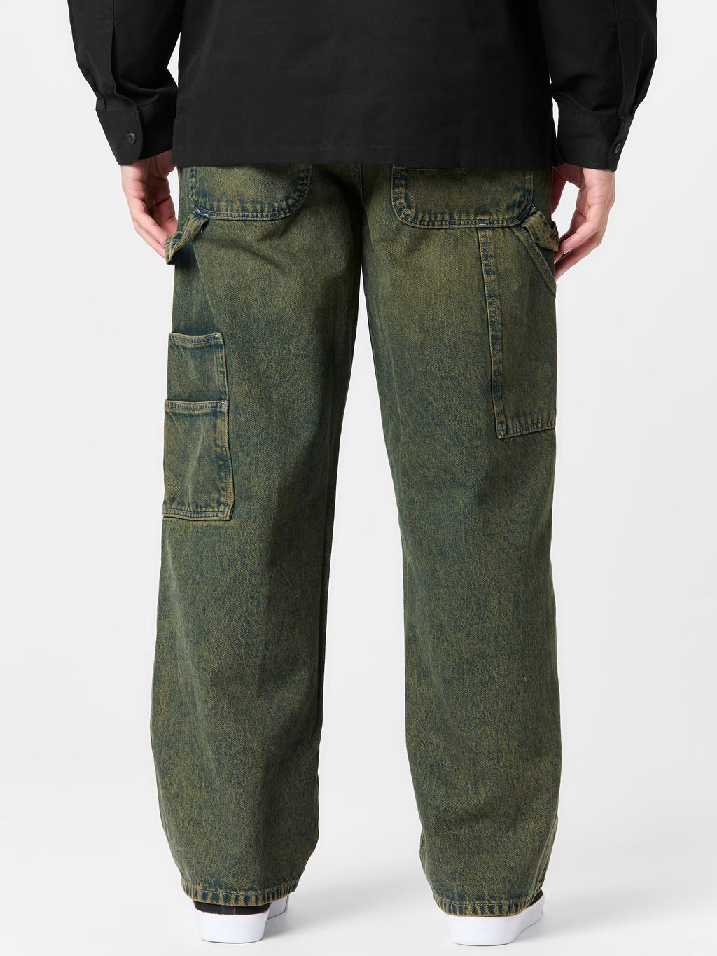 [A4Z6RK57] MENS DICKIES CARPENTER DENIM TROUSERS LOOSE FIT