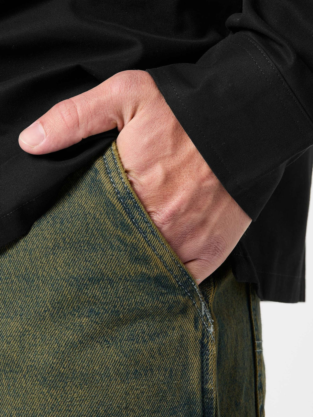 [A4Z6RK57] MENS DICKIES CARPENTER DENIM TROUSERS LOOSE FIT