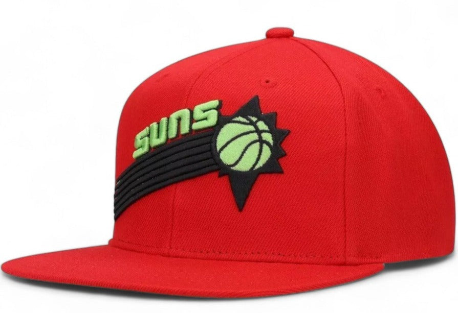 Mens MITCHELL & NESS NBA REVERSE CANDY APPLE SNAPBACK HWC SUNS