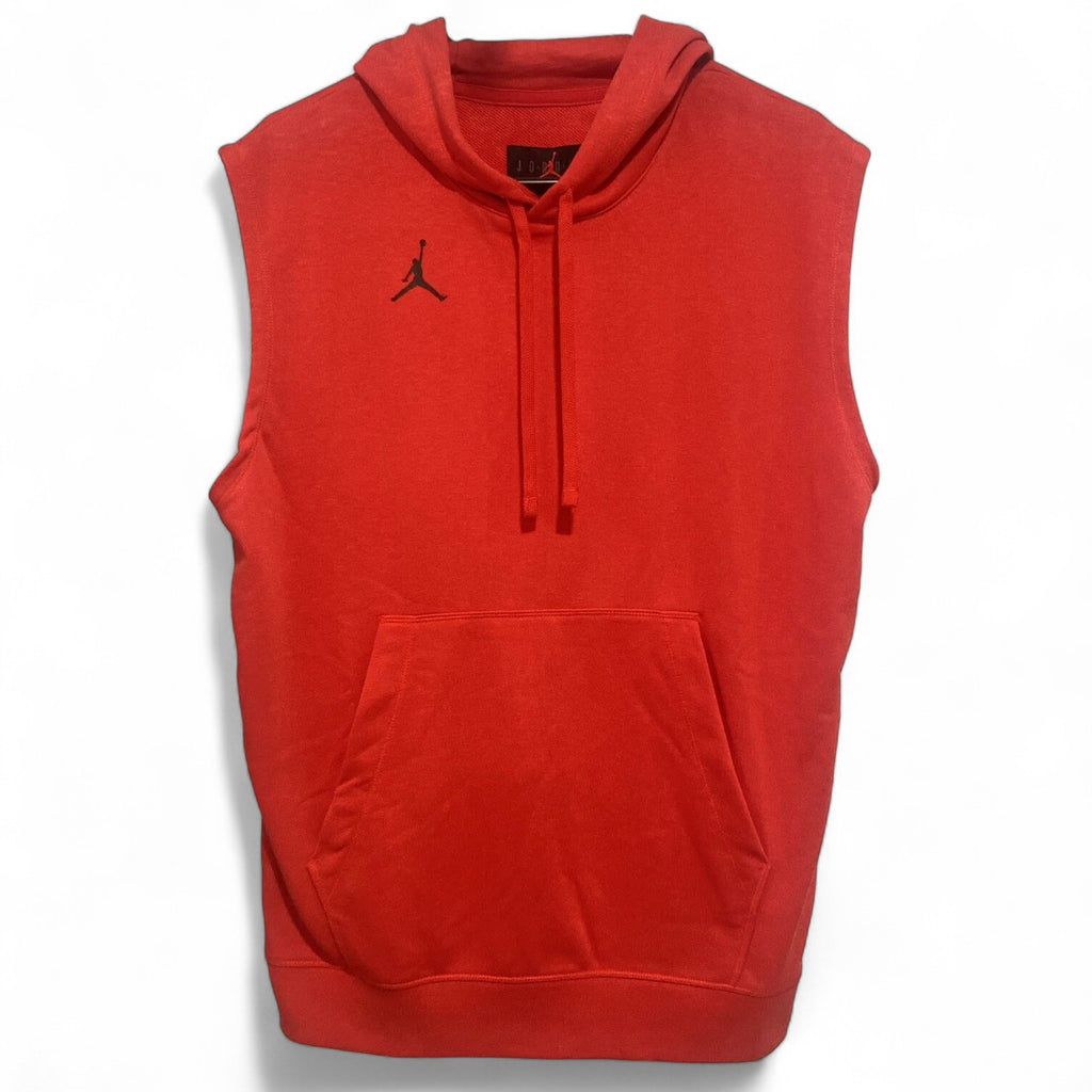 [DQ7946-694] MENS AIR JORDAN SLEEVELESS FLEECE FRENCH TERRY DRI FIT HOODIE
