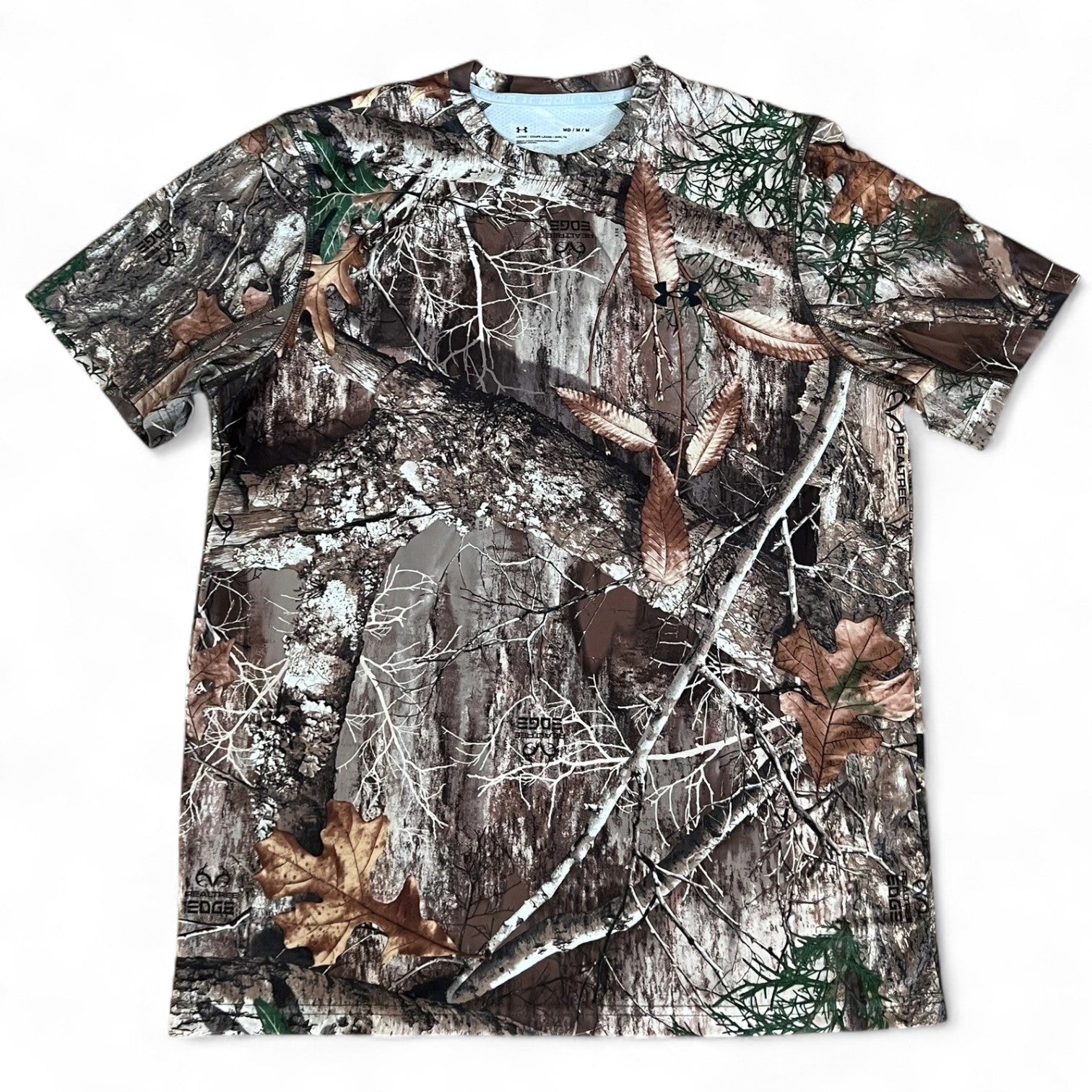 [1361310-991] MENS UNDER ARMOUR ISO-CHILL BRUSH LINE SHORT SLEEVE