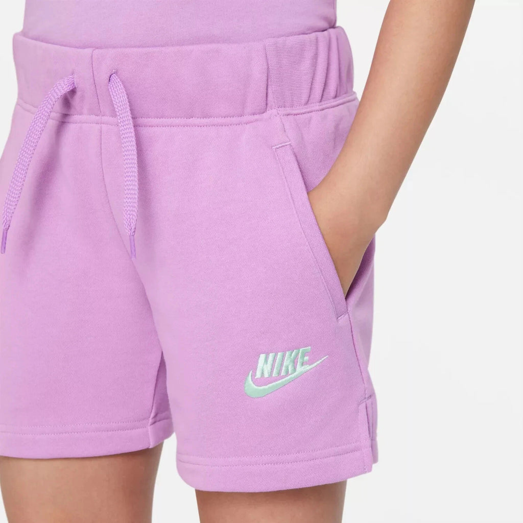 [DA1405-591] YOUTH GIRLS NIKE SPORTSWEAR CLUBFRENCH TERRY SHORTS