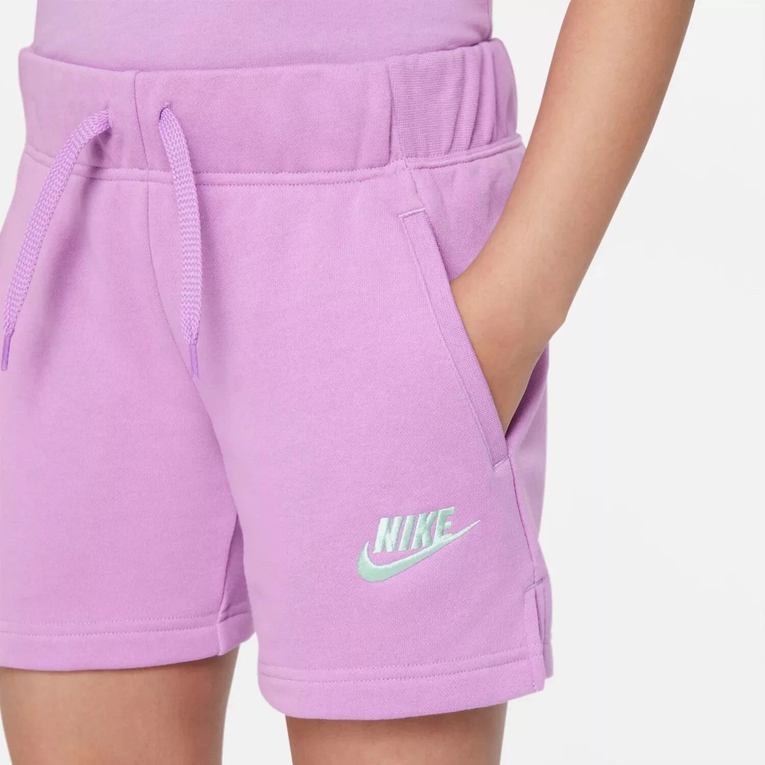 [DA1405-591] YOUTH GIRLS NIKE SPORTSWEAR CLUBFRENCH TERRY SHORTS