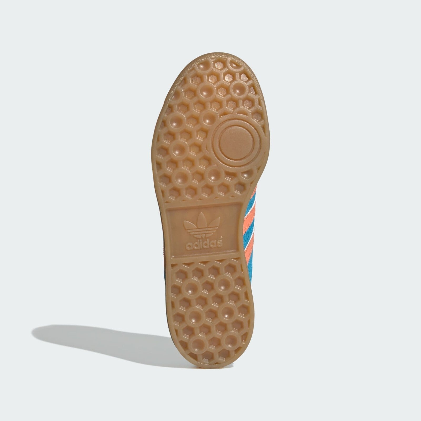 [JS0682] WOMENS ADIDAS HAMBURG 'SKY RUSH SEMI CORAL GOLD METALLIC (WOMEN'S)'