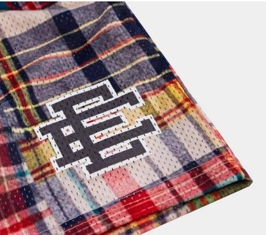 [EE000129] MENS ERIC EMANUEL EE BASIC SHORT MADRAS SS24