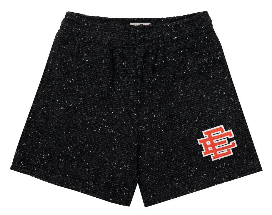 [SHCORBCC-BLKRED] MENS ERIC EMANUEL EE BASIC BOUCLE SHORT FLEECE