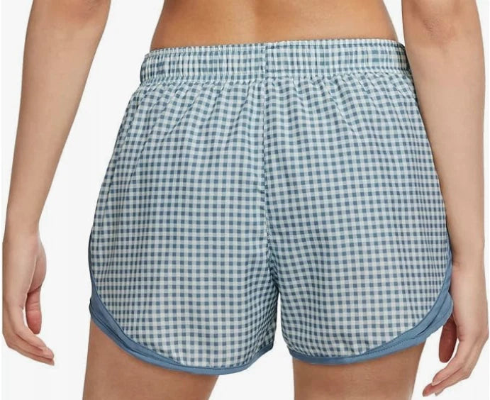 [DH3067-424] WOMENS NIKE TEMPO GINGHAM RUNNING SHORTS