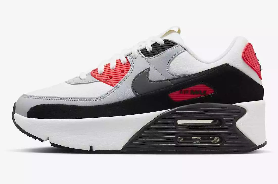 [FD4328-101] Womens Nike AIR MAX 90 LV8 'INFRARED'