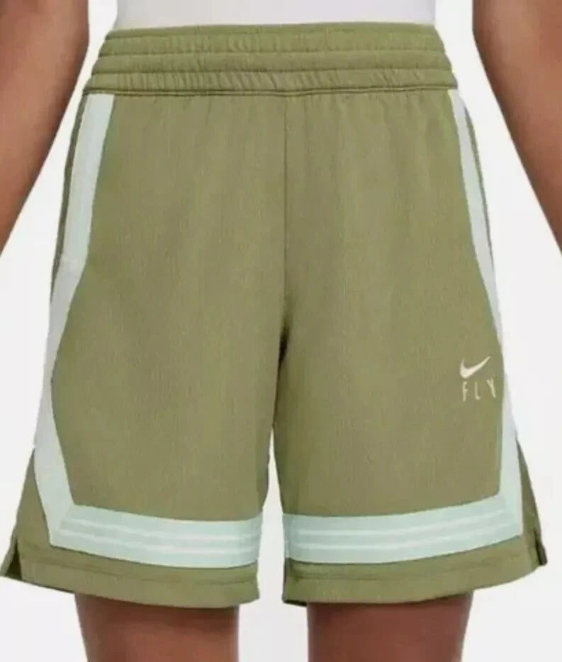 [DA1086-334] YOUTH GIRLS NIKE DRI-FIT FLY CROSSOVER BASKETBALL SHORTS