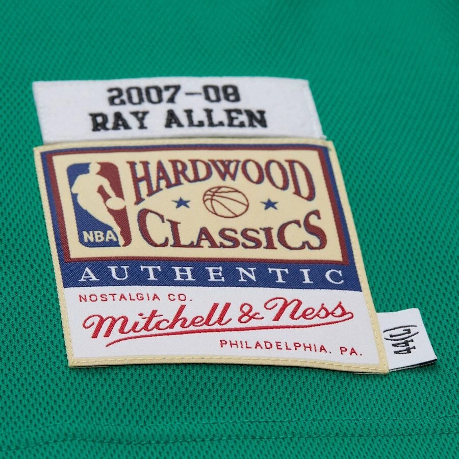 Mens Mitchell & Ness NBA DARK JERSEY CELTICS 2007 RAY ALLEN